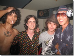 The members of Riotus.  